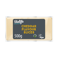 Violife Vegan Arôme de Cheddar, en tranches - 500g