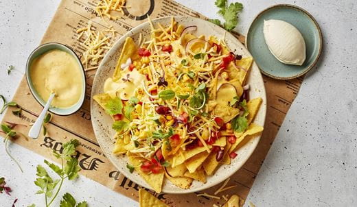 recipe image Nachos Tex-mex 100% végétal